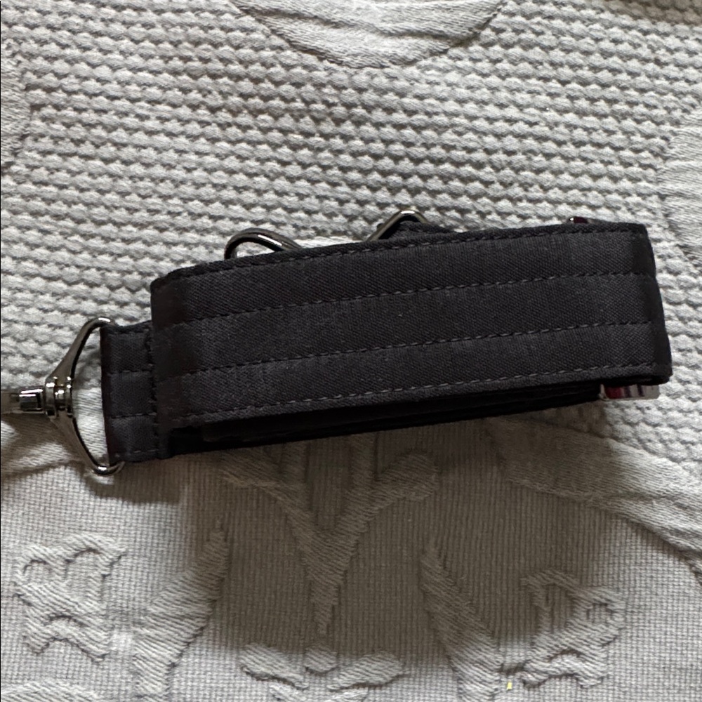 NWOT Lug 1.5 inch crossbody strap - Brushed Black